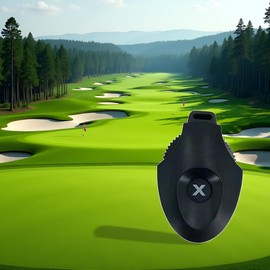 WaigN Compact Golf Stroke Counter - Black Lightweight Mini Golf Scoring Device with Reset, Easy Attachment for Gloves or Bags, Portable Golfing Scorekeeper, Perfect for Tracking Scores on The Course