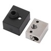 3D Printer Hot End Kit Bimetallic Heating Block Throat Tube