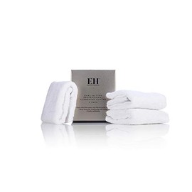 Emma Hardie Dual Action Microfibre & Muslin Cleansing Cloths (3 pack) - Deeply Cleanses, Brightens & Tones. Eases Congestion. Gently Exfoliates & Polishes Skin