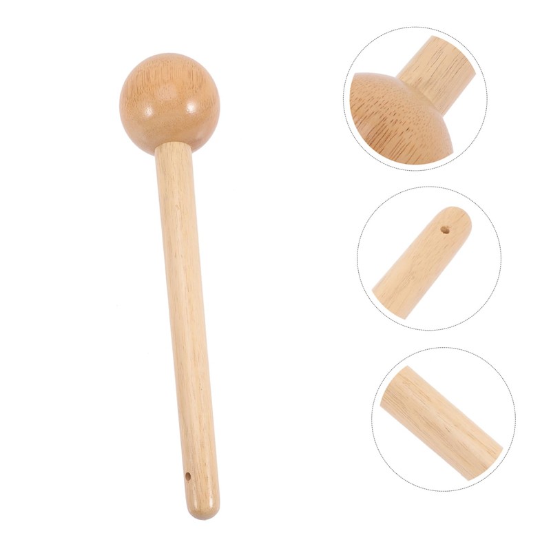 Gatuida Baseball Glove Mallet Portable Wooden Hammer for Adult Baseball