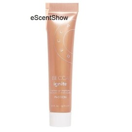 Iluminador de luz licuada Becca Ignite PASSION .5 oz / 15 ml tamaño de viaje NUEVO