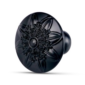 Xlroaafs 16 Pack Black Cabinet Hardware Knobs,1.4" Round Matte Black Kitchen Handles for Cabinets and Drawers Drawer Pulls and Knobs