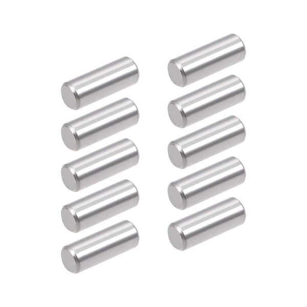 TOP-VIGOR 10Pcs 6mm x 16mm Dowel Pins Shelf Support Pegs,