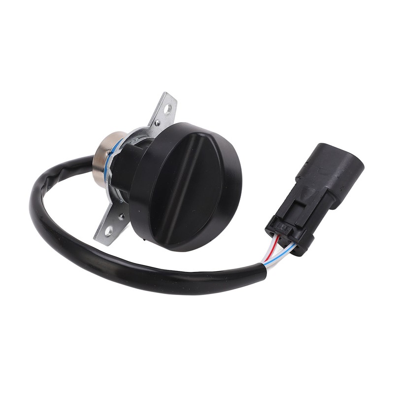 3 Pins Excavator Throttle Motor Knob Switch Triangular Plug Replacement
