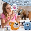 Vanttokeey Crochet Kit for Beginners, Animal Amigurumi Crochet Kits Included,