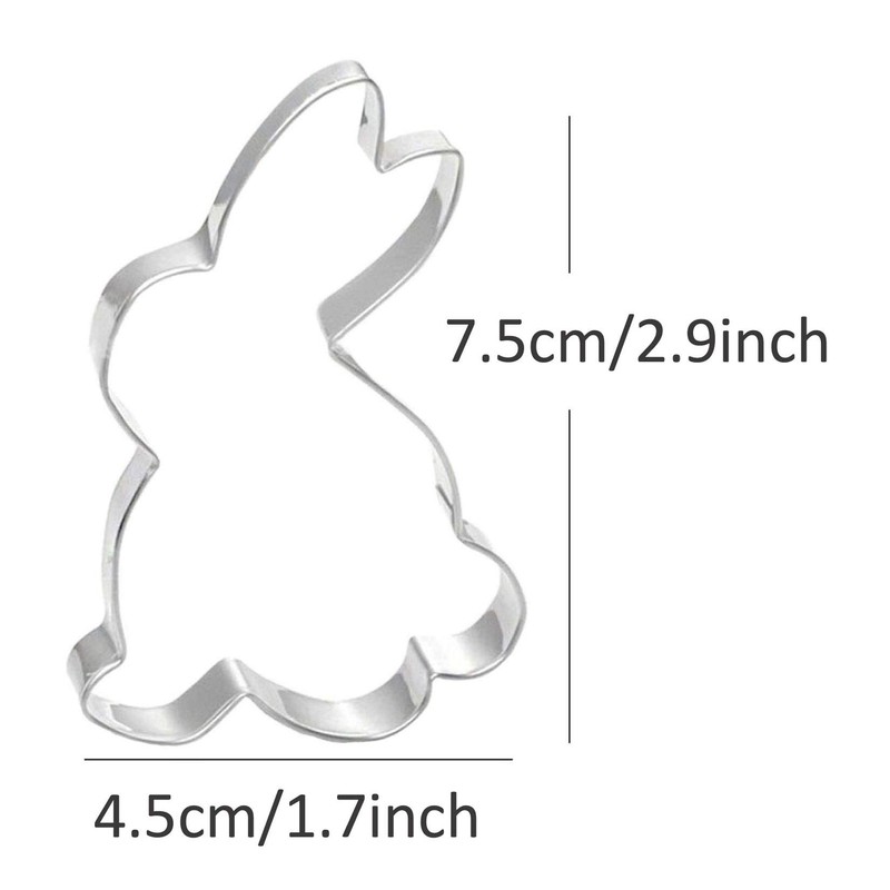 WDYJMALL Rabbit Cookie Cutter