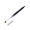SAFIGLE Lipstick Lip Gloss Brush Tool Double-ended Lip Brush Metal