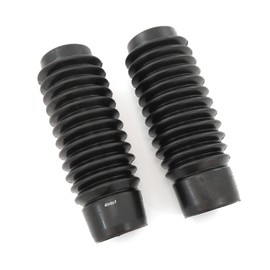 4into1 Reproduction Universal Motorcycle Fork Boot Set - Fits Yamaha YR2C DS6C