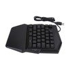One Handed Gaming Keyboard USB Wired RGB Backlit 35 Keys
