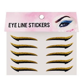 Eye Liner Eyelash Stickers,Eyeshadow Decal for Women - Waterproof Eye Makeup Stickers, Long Lasting Eyeshadow Strip for Ladies Girls Wives