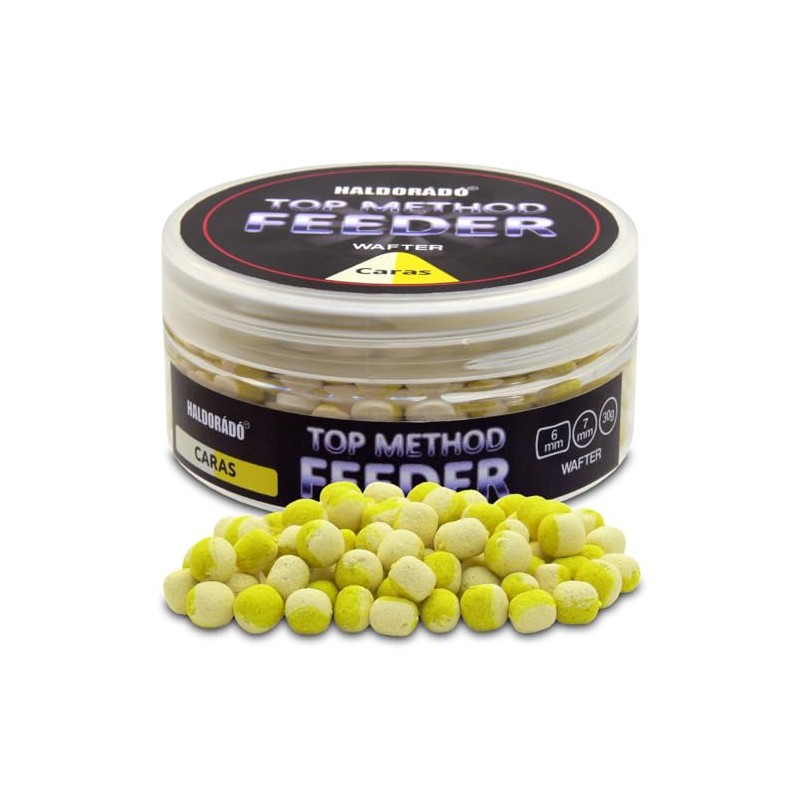 Haldorado Top Method Feeder Fishing Wafter - CARAS, Flavour: Spicy