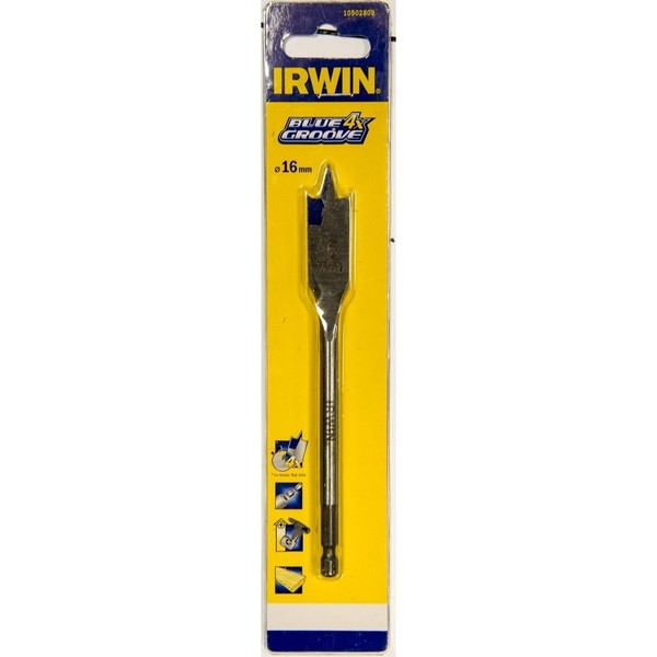 Irwin Blue Groove IRW10502809 Flat Drill Bit