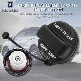 V VELAMEIS 17670-T3W-A01 Fuel Tanks GAS Filler Cap For Honda Fit DX EX EX-L LX Sport 1.5L l4 09-13 15-18