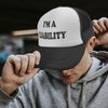 I’m a Liability Hat, Funny Trucker Cap for Men Women,