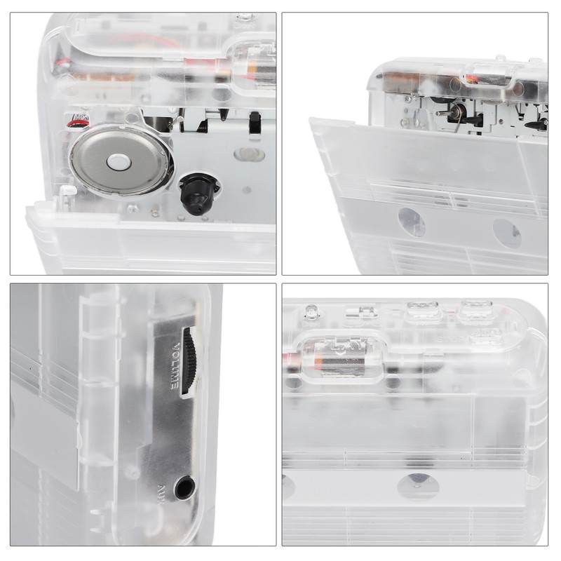 FM Radio Cassette Player Classic Style Multifunction Bluetooth 5.0 Portable