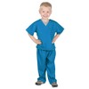 Aeromax DRA-46 Dr. Scrubs Costume Set, 4/6, Astor Blue