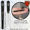 3 Swords Germany Sapphire Metal Pocket Nail File Manicure Travel