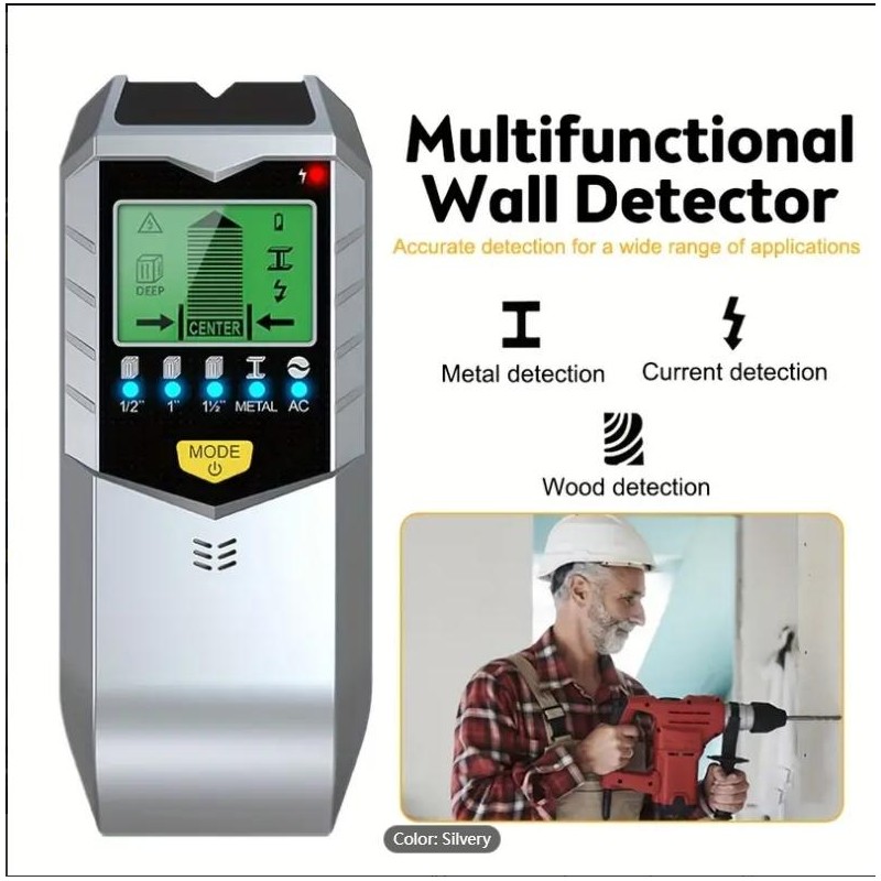 5 In 1 Electronic Wall Detector Finders Multifunctional Handheld Metal