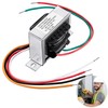Fiada 1 Pack 24V 40VA Control Transformer, Primary 120, 208,