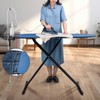 Duwee 18"x48" Deluxe Ironing Board with Retractable Iron Rest,Extra Wide
