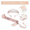 Accesorios Diadema Coronas Princesas Cumpleaños