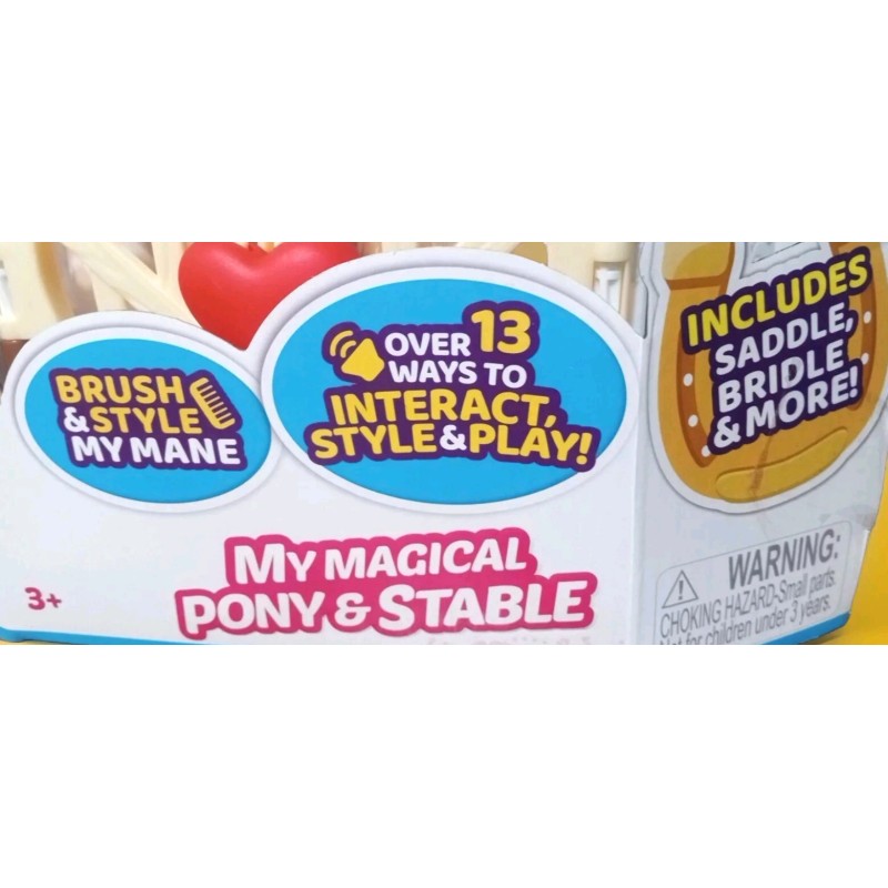 Zuru Toys Pets Alive My Magical Pony & Stable Robotic