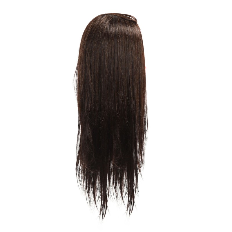 Hairdressing Mannequin Head 63cm Synthetic Fiber Head Styling Middle Part