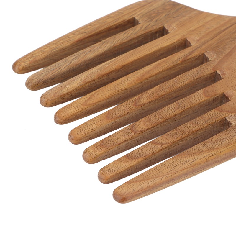 Wooden Comb Sandalwood Prevent Static Scalp Massage Coarse Teeth Hair