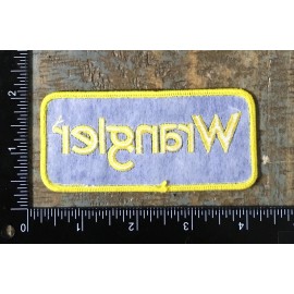 Unbranded WRANGLER Jeans Rodeo NASCAR Racing Cowboy Cowgirl Embroidered Iron-On Patch