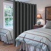 H.VERSAILTEX Blackout Patio Curtains 100 x 96 Inches for Sliding