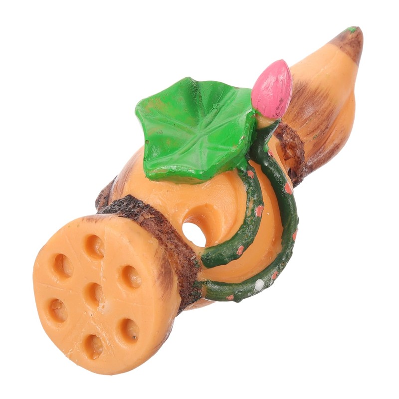 Levemolo Realistic Aquarium Lotus Root Fish Tank Decor Artificial Lotus