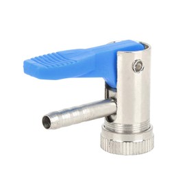 X AUTOHAUX Car Portable Tyre Inflator Valve Chuck Connector for 6mm Air Hose