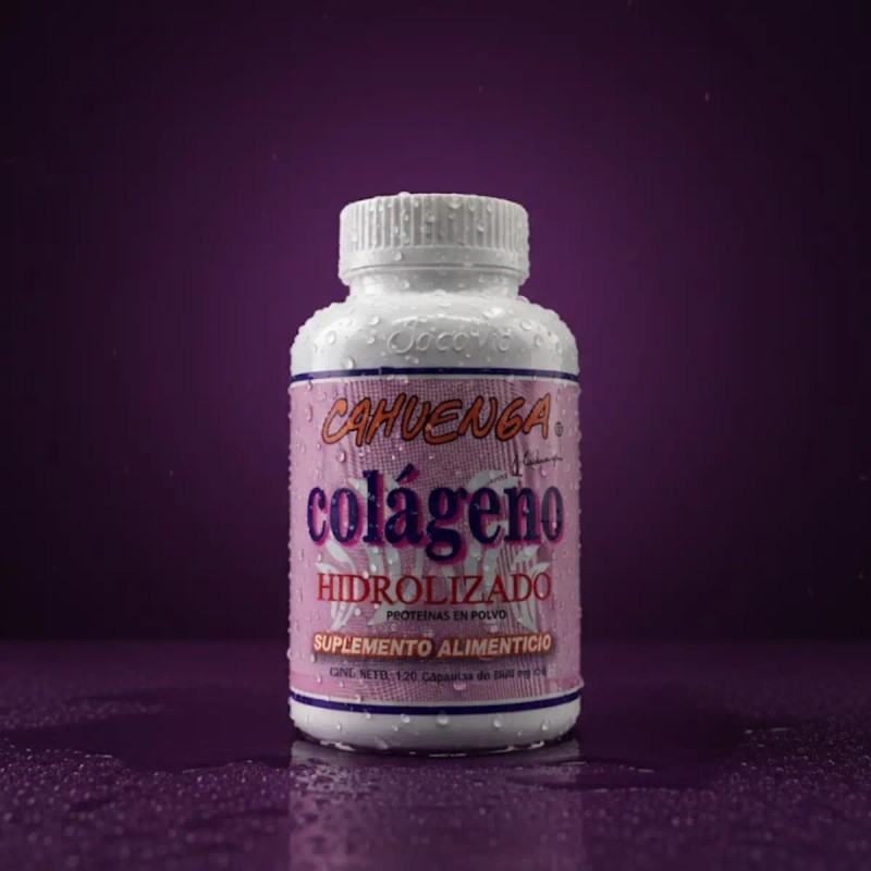 Colágeno Hidrolizado Cahuenga 500 120 Cápsulas