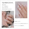 Fiouto Single Piece Sequin Sheer Color Gel Nail Transparent Transparent