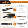Hakkin Magnetic Bit Holder 5Pcs 60mm Impact Bit Holder S2