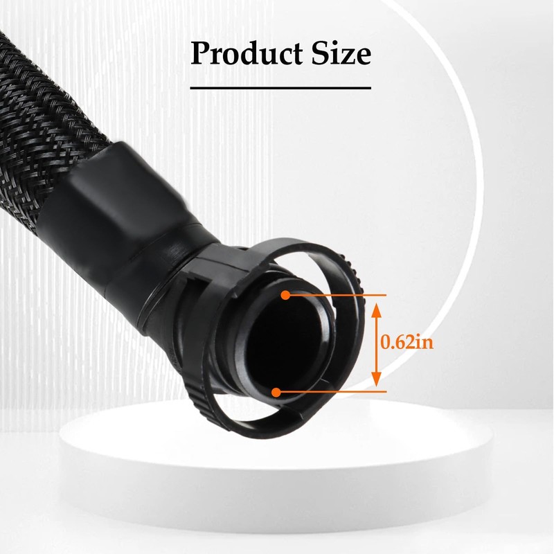 FUSCH Manguera de ventilación del cárter compatible con Mini Cooper