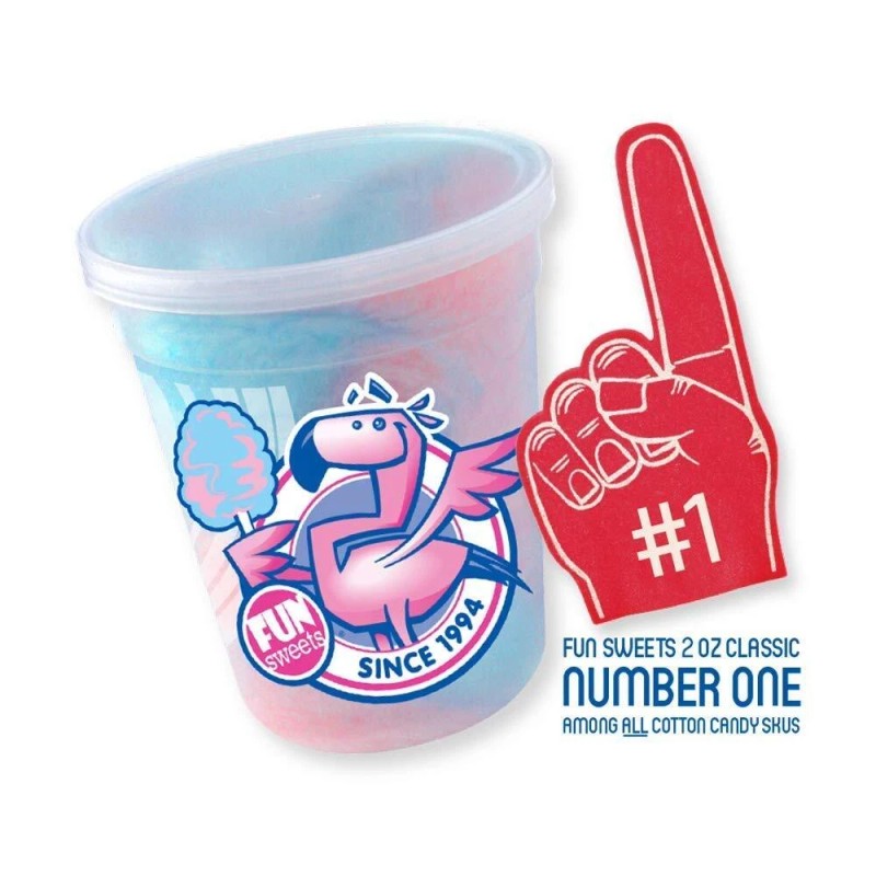 Fun Sweets Cotton Candy (Classic Pink & Blue Blend 12