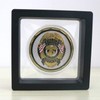 Challenge Coin Holder, Single Coin Display Case, 3D Floating Clear