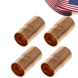 LPS Lowpricesupply 4 PCS 7/8"" X 3/4"" OD ACR FTGxC Copper Reducer - Easy Sweat Connection for Residential,Commercial Copper Pipe