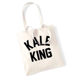 Flox Creative Kale king tote bag