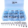 9KM DWLIFE Fishing Rod Guides Tip Top Repair Kits Ceramic