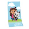 Herding Velour towel Gabby's Dollhouse, 75 x 150 cm, 100%