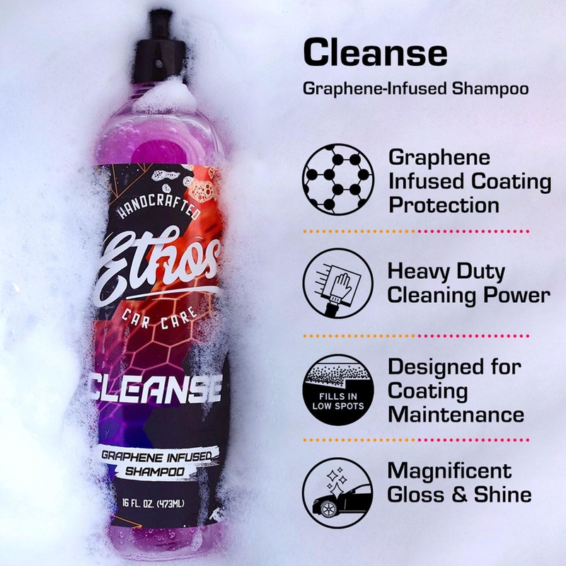 Ethos Cleanse for Car - Graphene Car Shampoo Graphene Ceramic