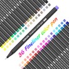 Koilox Fineliner Pens Set, 36 Colour Fine Point Pens 0.4mm
