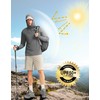 Men's Sun Protection Shirts UPF 50+ Long Sleeve Hoodie with