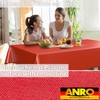 ANRO Oilcloth Tablecloth, Washable, Oilcloth, Garden Tablecloth, Outdoor, Indoor, 100