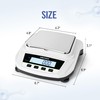 LACHOI Lab Scale 0.01gx2000g Precision Scale Analytical Balance 0.01g Accuracy