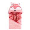 Hudson Baby - Toalla con capucha con cara de animal,