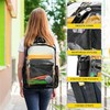 Grzhiyi Water Resistant Transparent Backpack,Clear Bag Backpacks PVC, Boys, Girls,