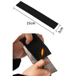 YFFSFDC Non-Flammable Cotton Horizontal Incense Burner Incense Mat Flame Retardant Cotton for Incense Burner Incense Trays Mosquito Trap Holder Fireproof Felt Heat Insulation Replacement Incense Holder [Set of 20 Rectangular]